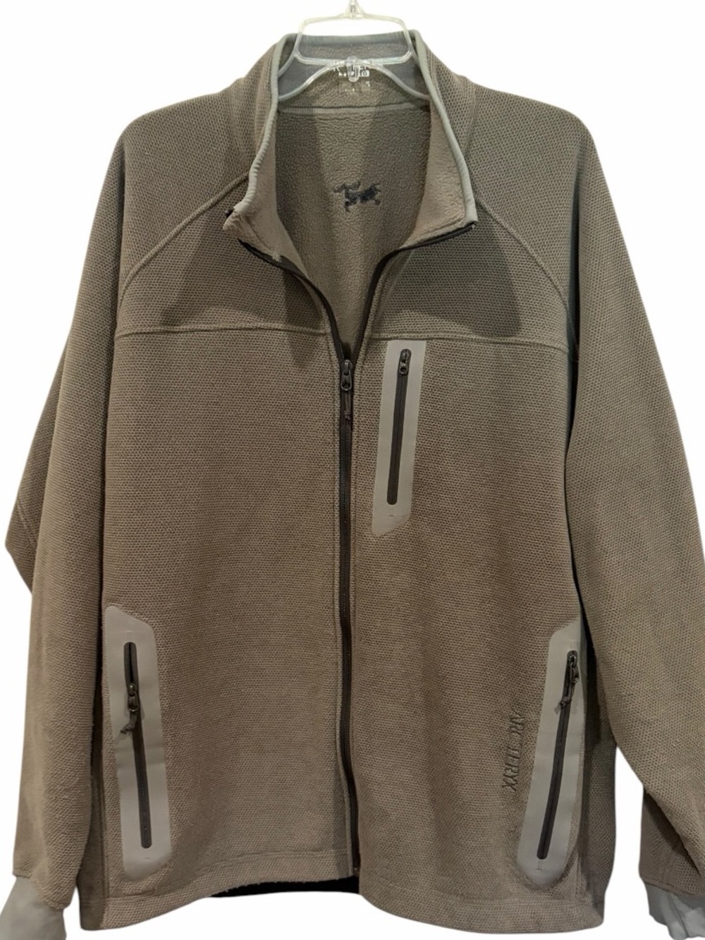 Arc'teryx Men's Full-Zip Fleece Jacket - Olive size XXL